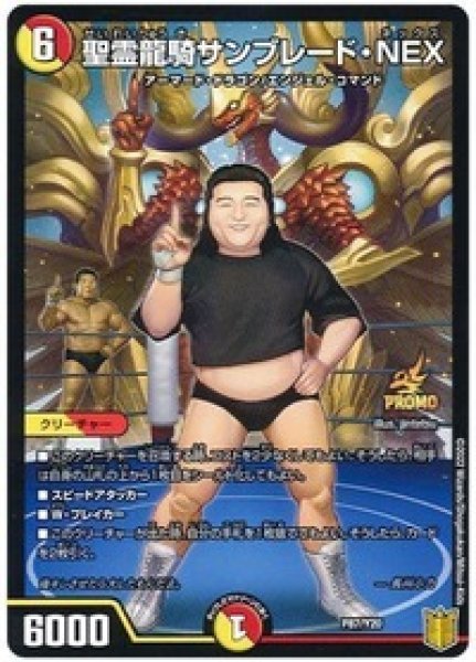画像1: ［状態B］聖霊龍騎サンブレードNEX/【レインボー】《P87/Ｙ20》 (1)