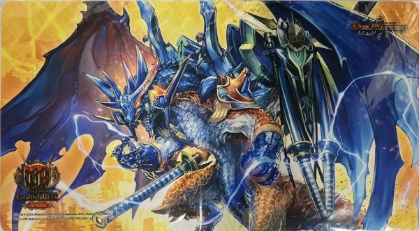 画像1: プレイマット『[GP2024-1st]ボルメテウス・武者・ドラゴン「武偉」』 (1)