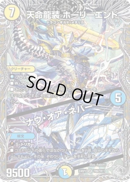 画像1: 天命龍装ホーリーエンド/ナウオアネバー/【レインボー】《DM24RP2 TR9/TR11》 (1)