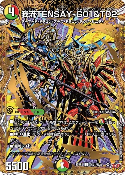 画像1: 我流TENSAY-G01＆T02/【レインボー】《DM25RP2 ?21/?24》 (1)