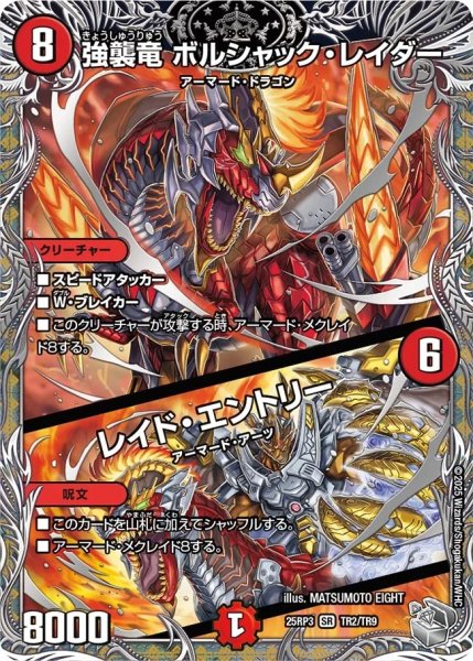 画像1: 強襲竜ボルシャックアッシュレイダー/レイドエントリー/【火文明】《DM25RP3 TR2/TR9》 (1)