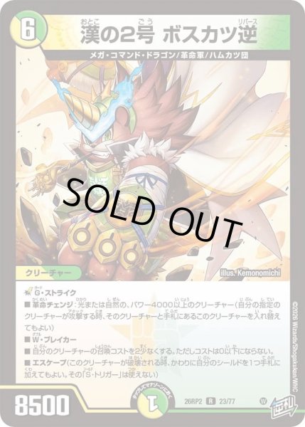 画像1: 男の2号ボスカツ逆/【レインボー】《26RP2 23/77》 (1)