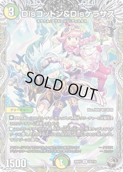 画像1: Disコットン＆Disケラサス/【レインボー】《26RP2 T8/T10》 (1)