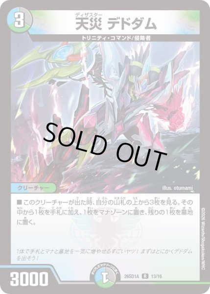 画像1: 天災デドダム/【レインボー】《26SD1A 13/16》 (1)