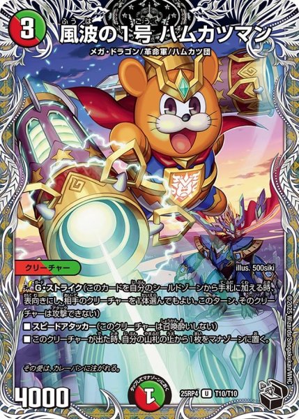 画像1: 風波の1号ハムカツマン/【レインボー】《DM25RP4 T10/T10》 (1)