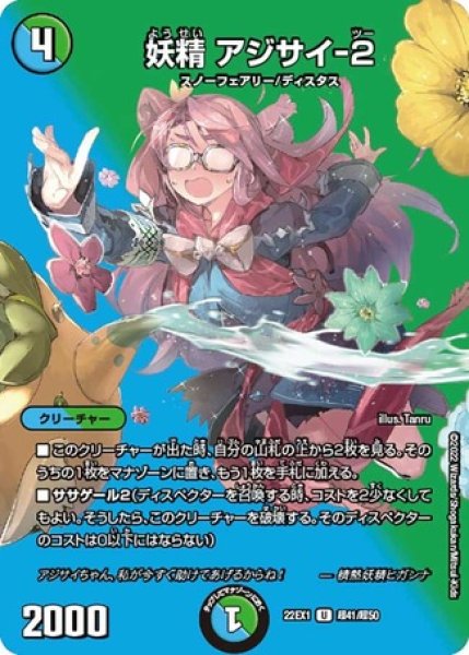 画像1: 妖精アジサイ-２/【レインボー】《22EX1 超41/超50》 (1)