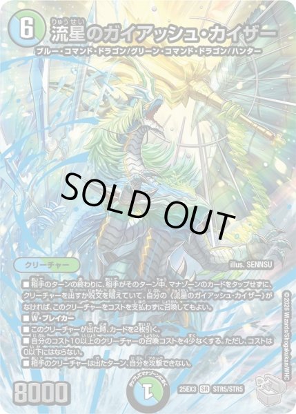 画像1: 流星のガイアッシュカイザー/【レインボー】《DM25EX3 STR5/STR5》 (1)