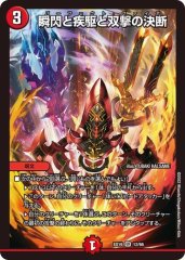 瞬閃と疾駆と双撃の決断