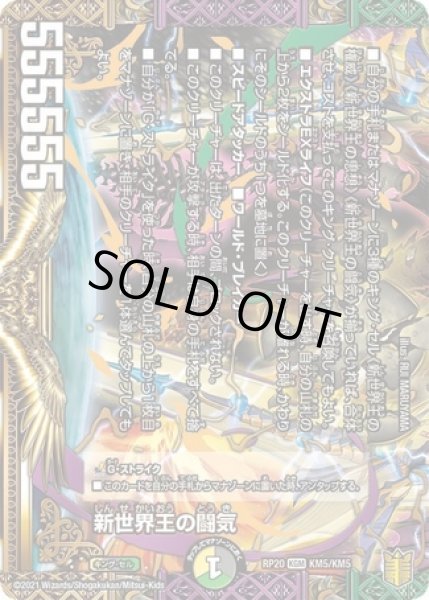 画像1: 新世界王の闘気/【レインボー】《RP20KM5/KM5》 (1)